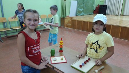 Детский лагерь посетил музей народного творчества