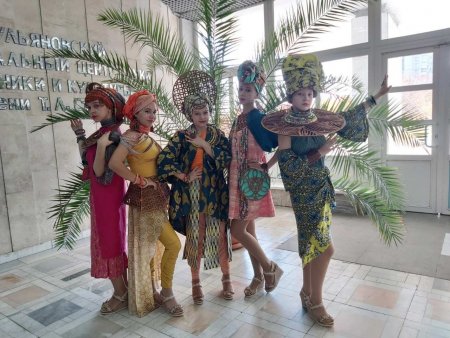 Обучающиеся театра моды «Образ» приняли участие в международном конкурсе творчества и искусства «VINART»