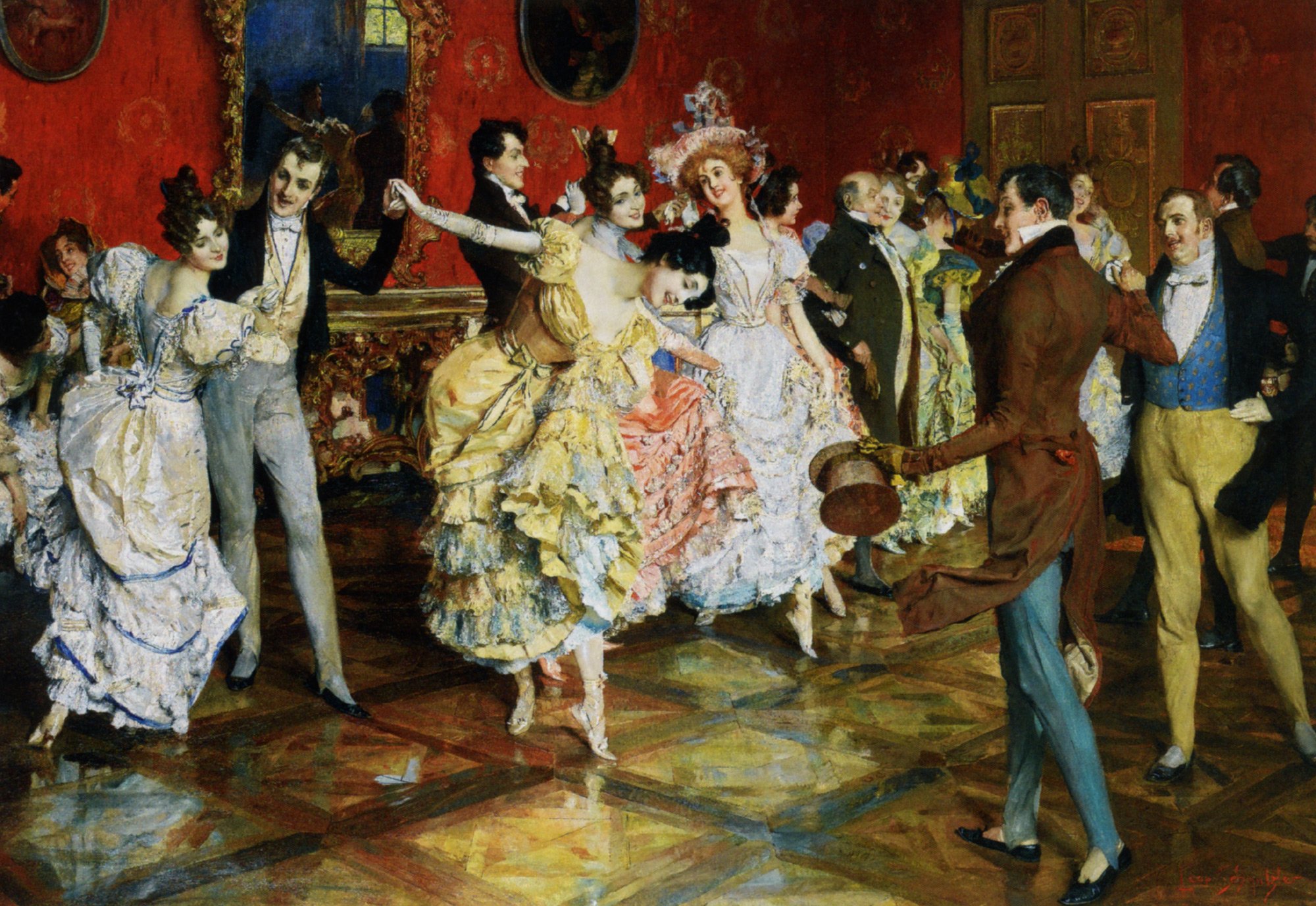 Танцы 19 века на балах. Мазурка на балу 19 века. Великосветский бал 19 века.