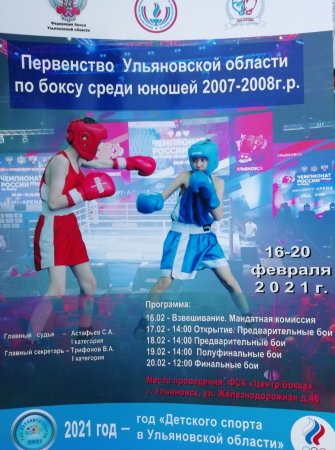 Первенство Ульяновской области по боксу