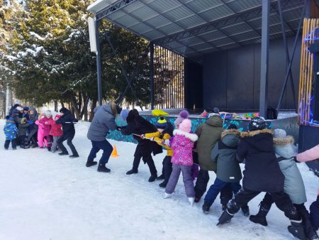 Работа в парке культуры и отдыха "Семья"