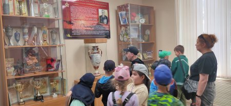 Посещение музея военных связистов